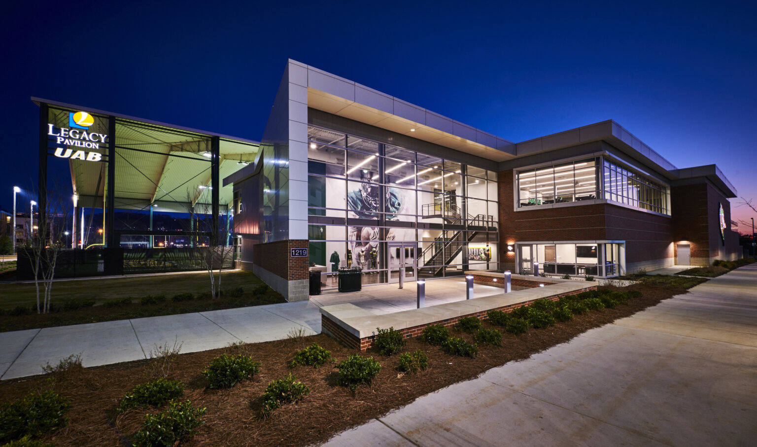 UAB Football Operations Center and Legacy Pavilion - GMC Network