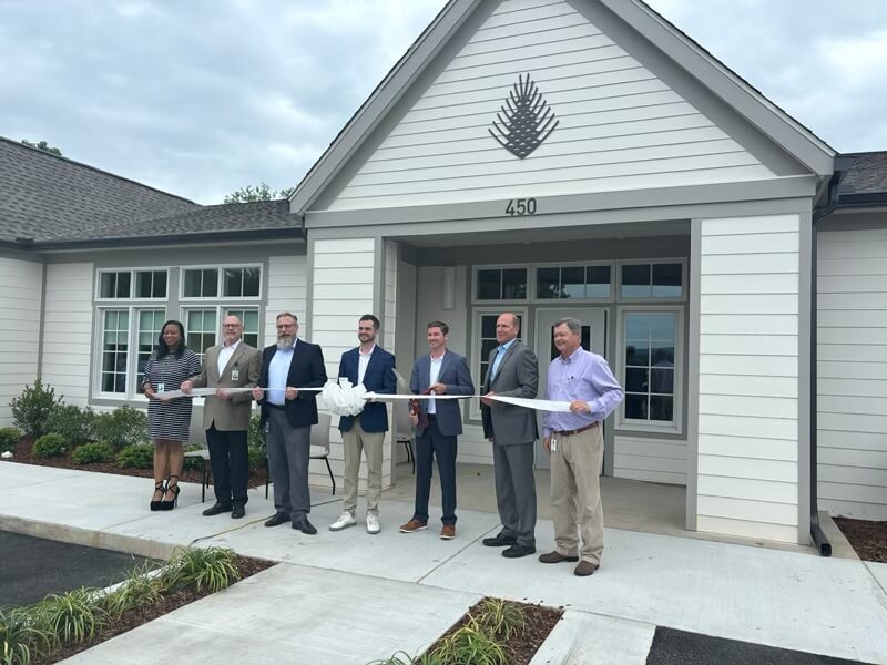 Ribbon cutting at Longleaf Recovery Center