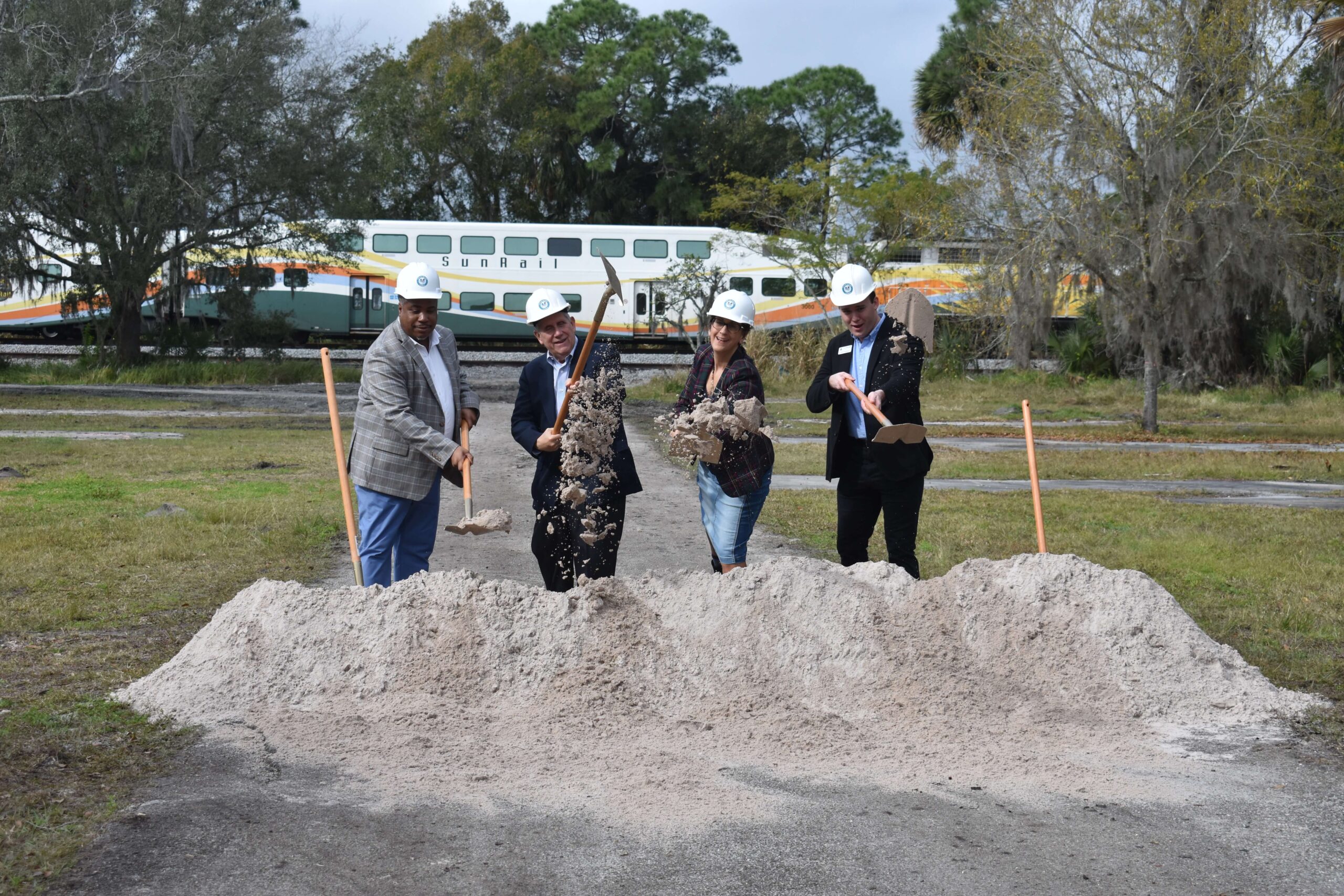 Breaking of the ground