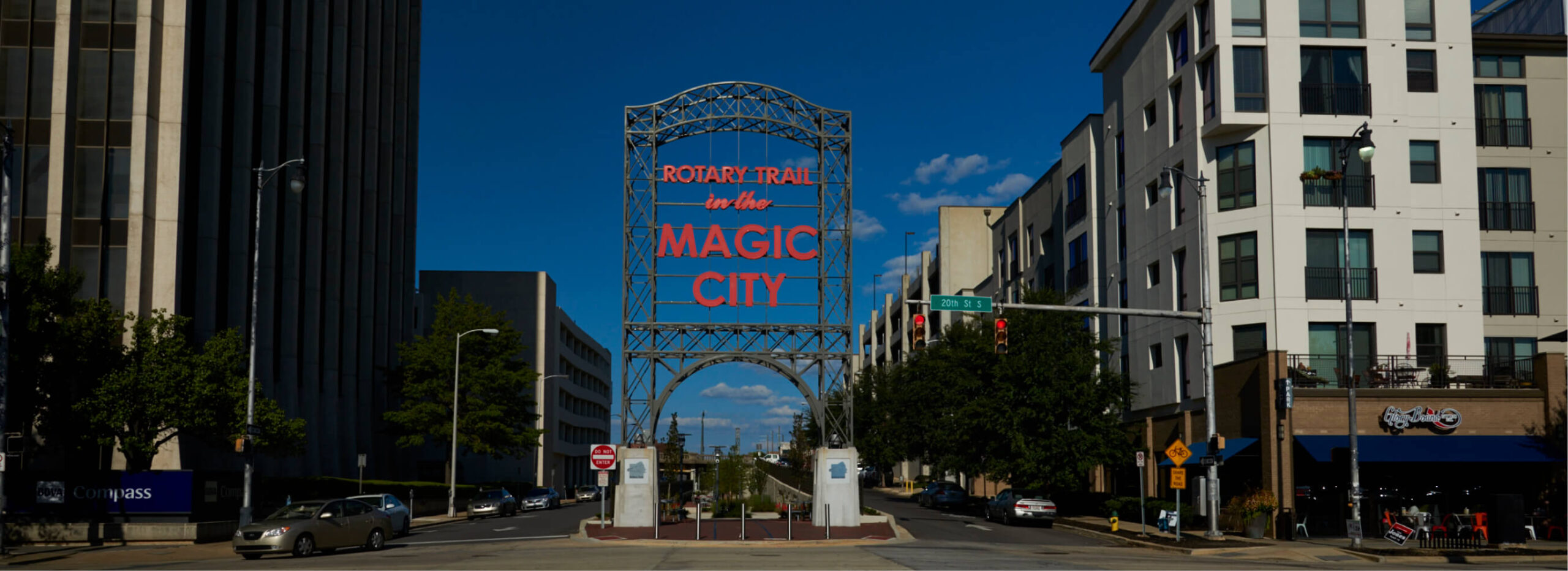 Rotary Trail Magic City Sign Front Feature Image