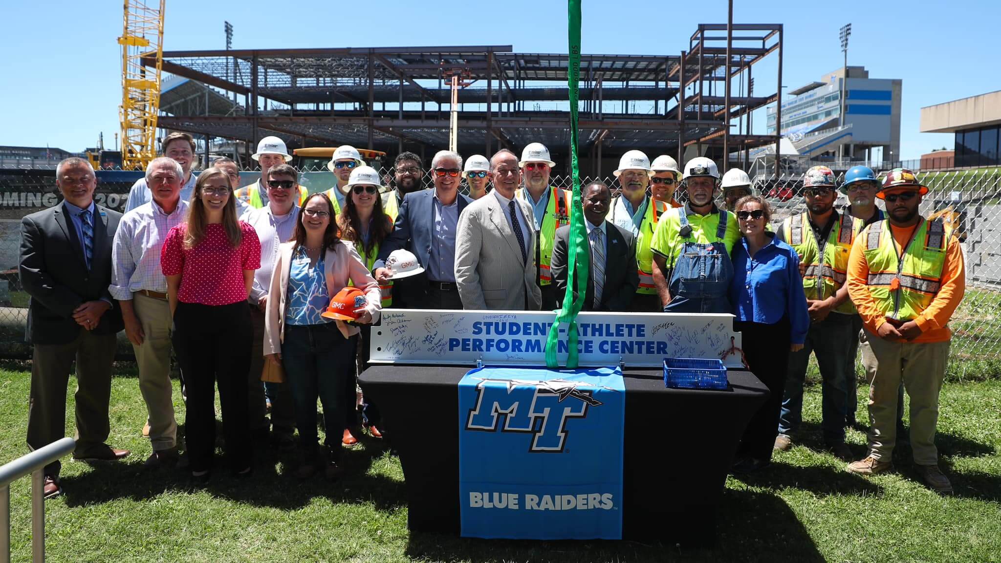 Middle Tennessee State University beam