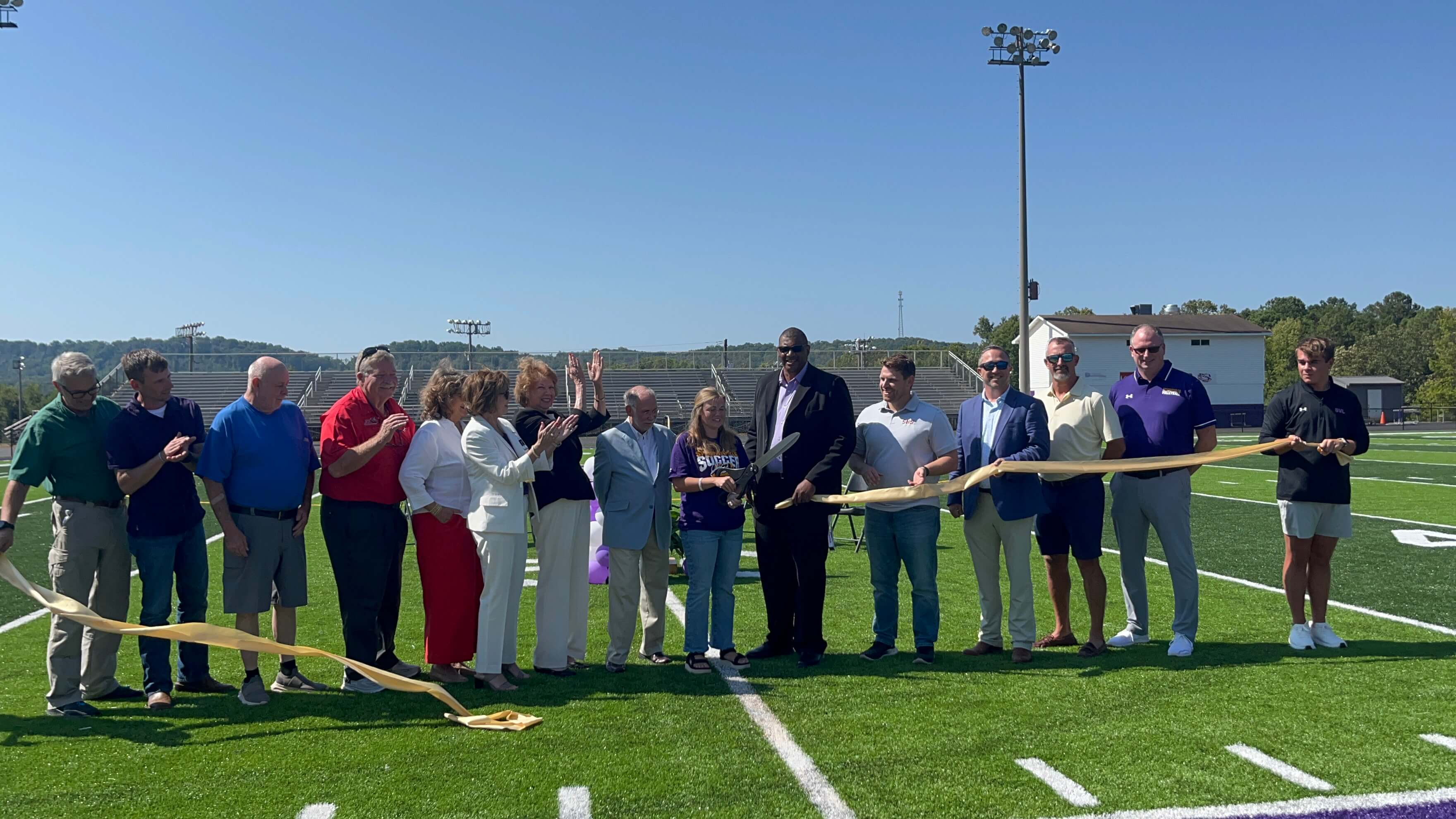 Springville High School ribbon cutting