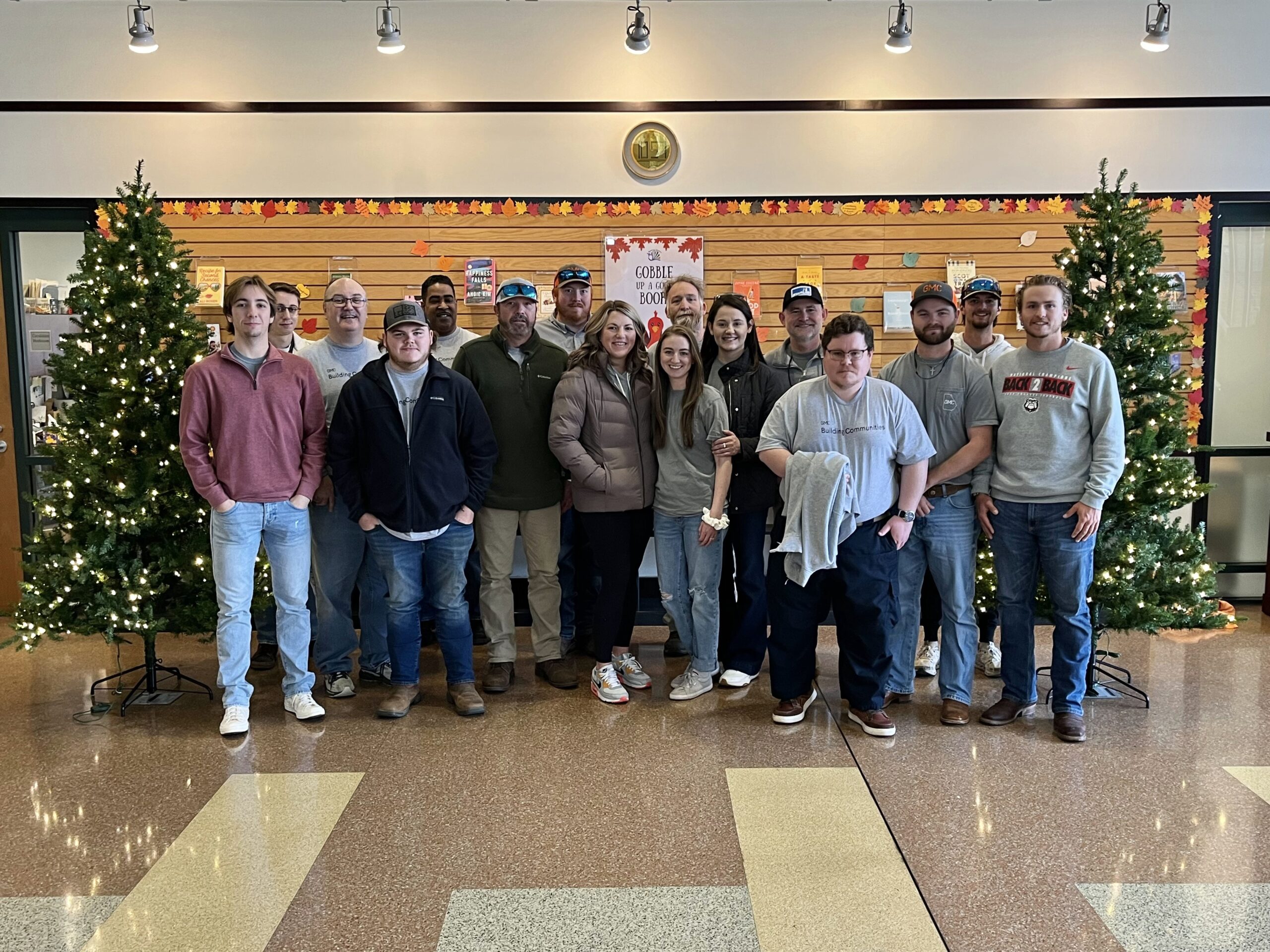 Cartersville - Public Library Christmas Tree Installation